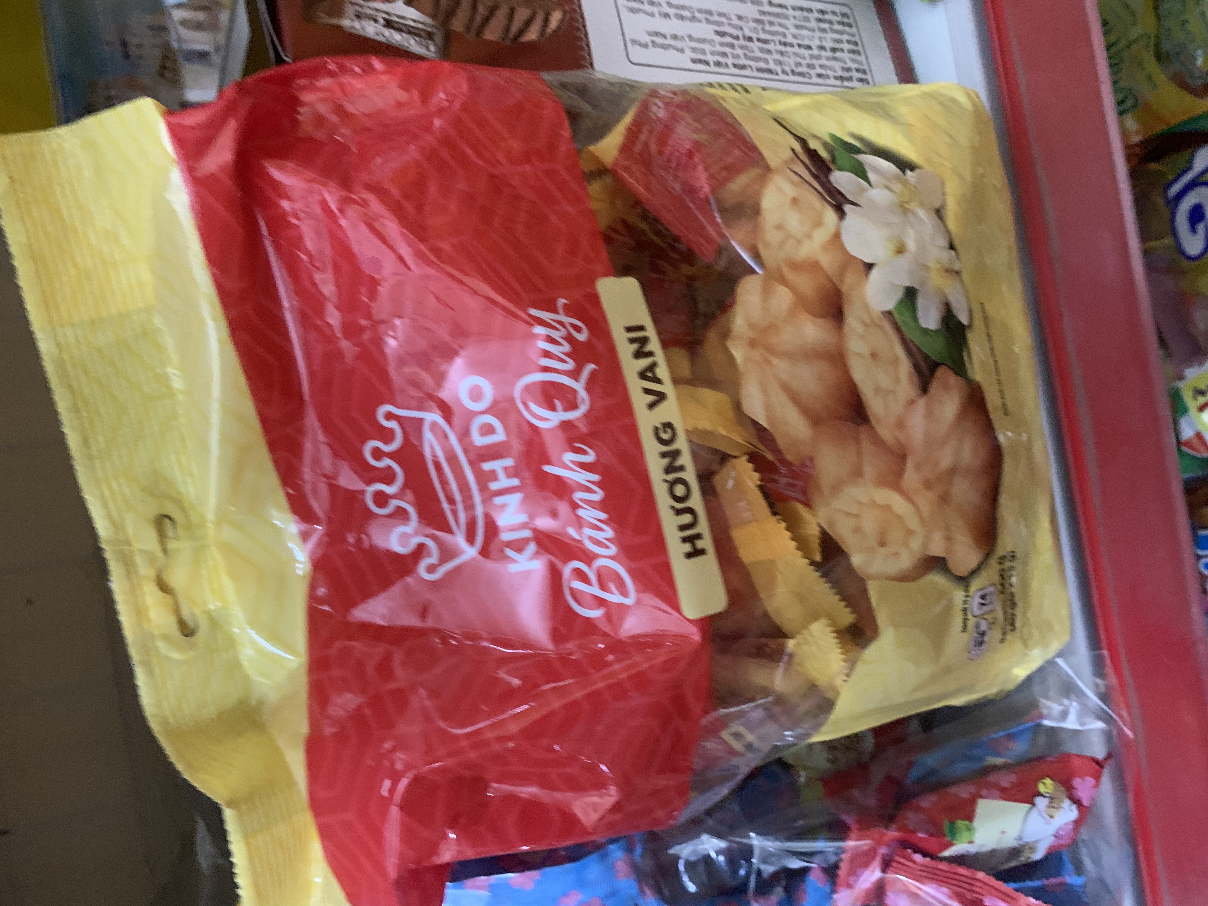 Bánh quy hương vani