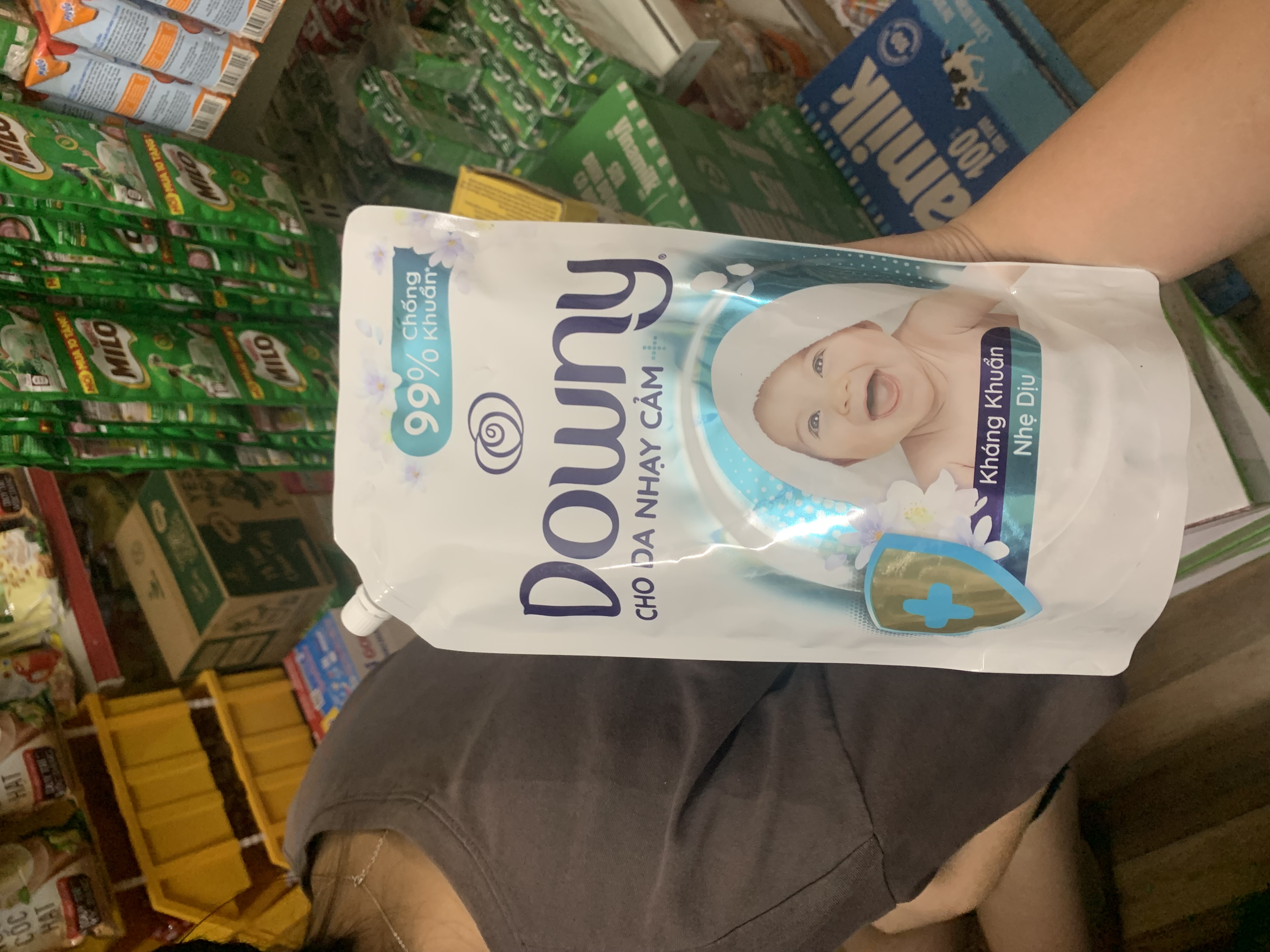 nước giặt dowly cho da nhạy cảm