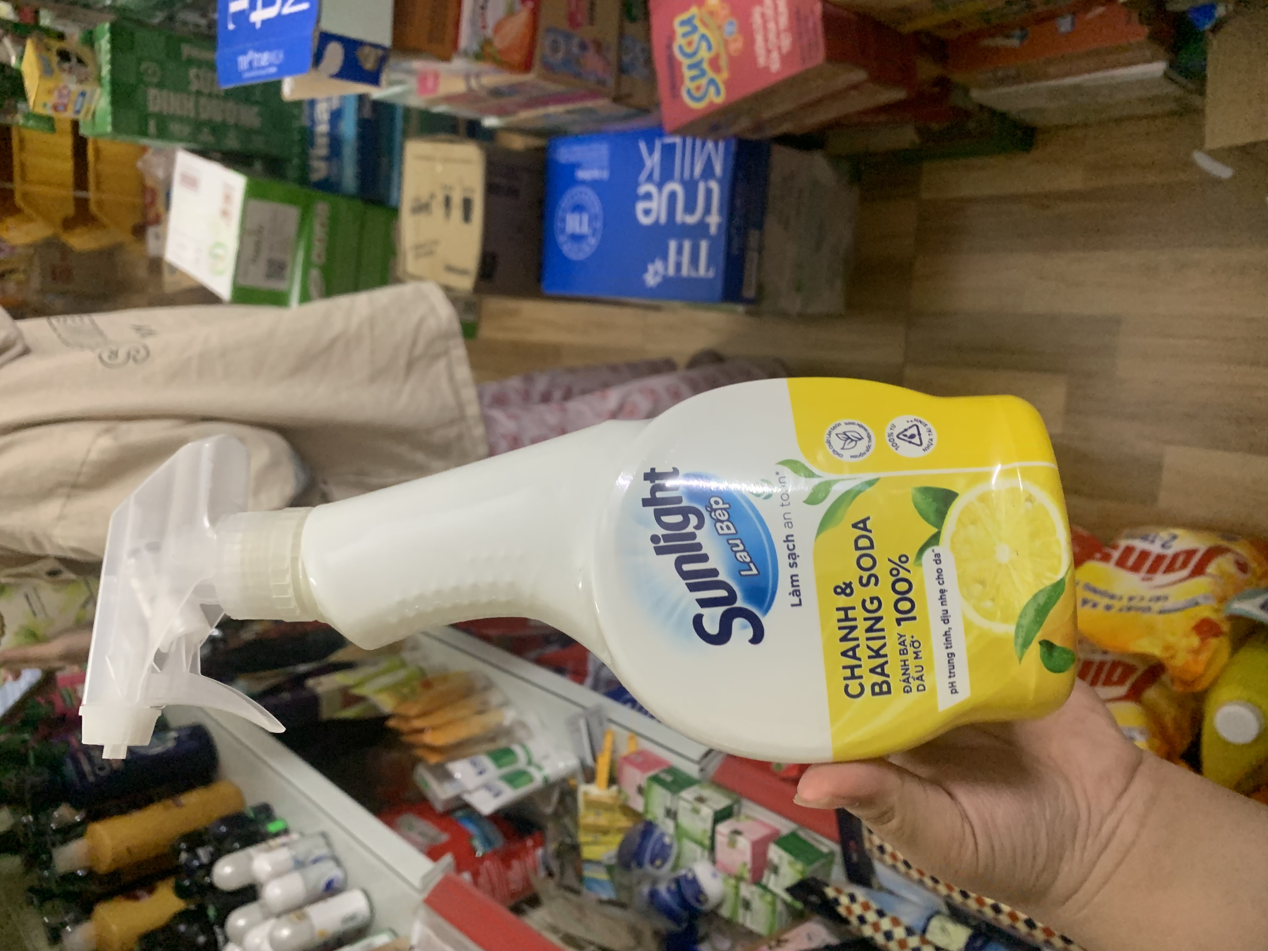 Sunlight lau bếp lau sạch an toàn Bắc Kinh sôđa đánh bay dầu mỡ 100 %