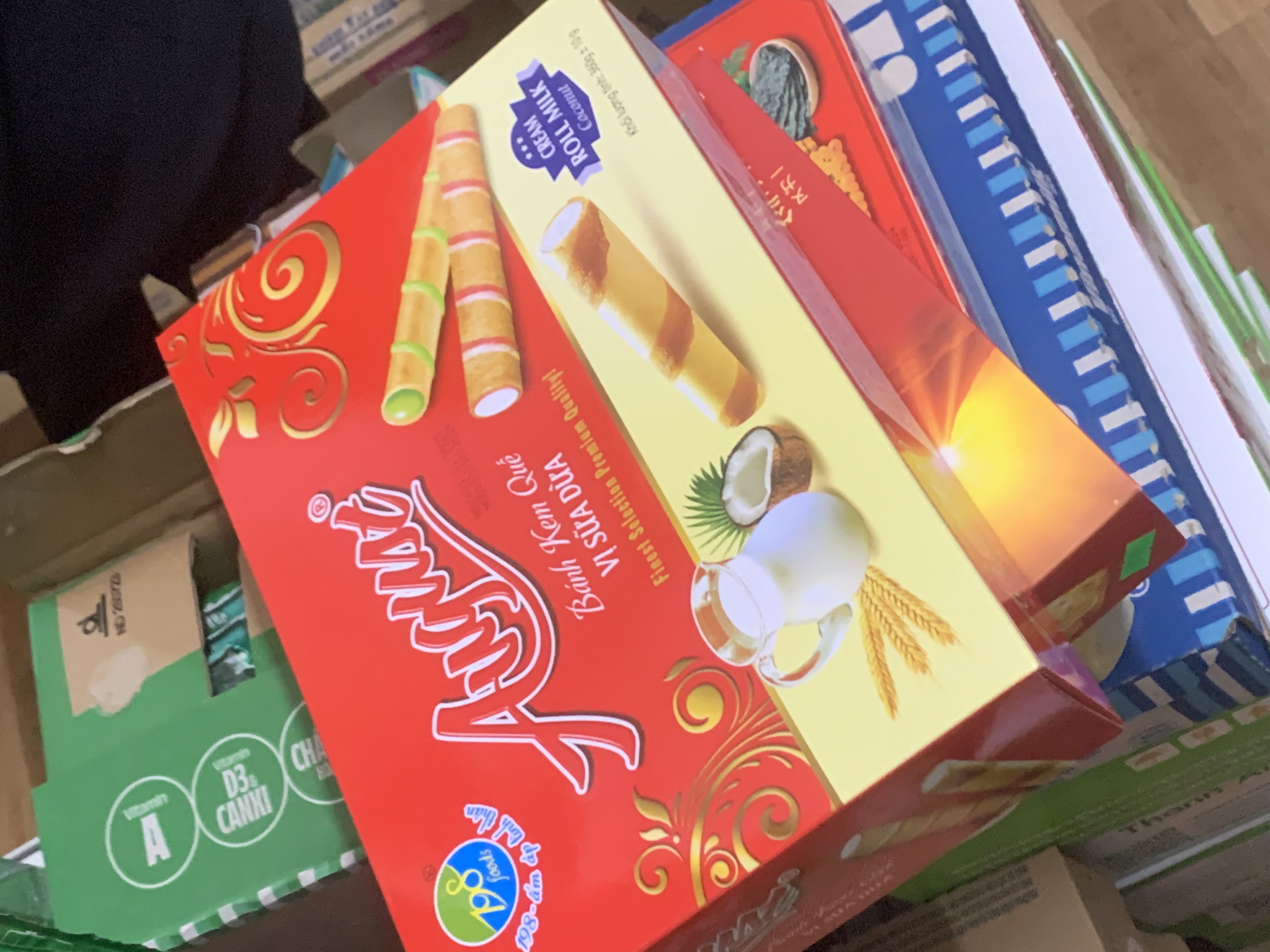 bánh kem quế vị sữa dừa