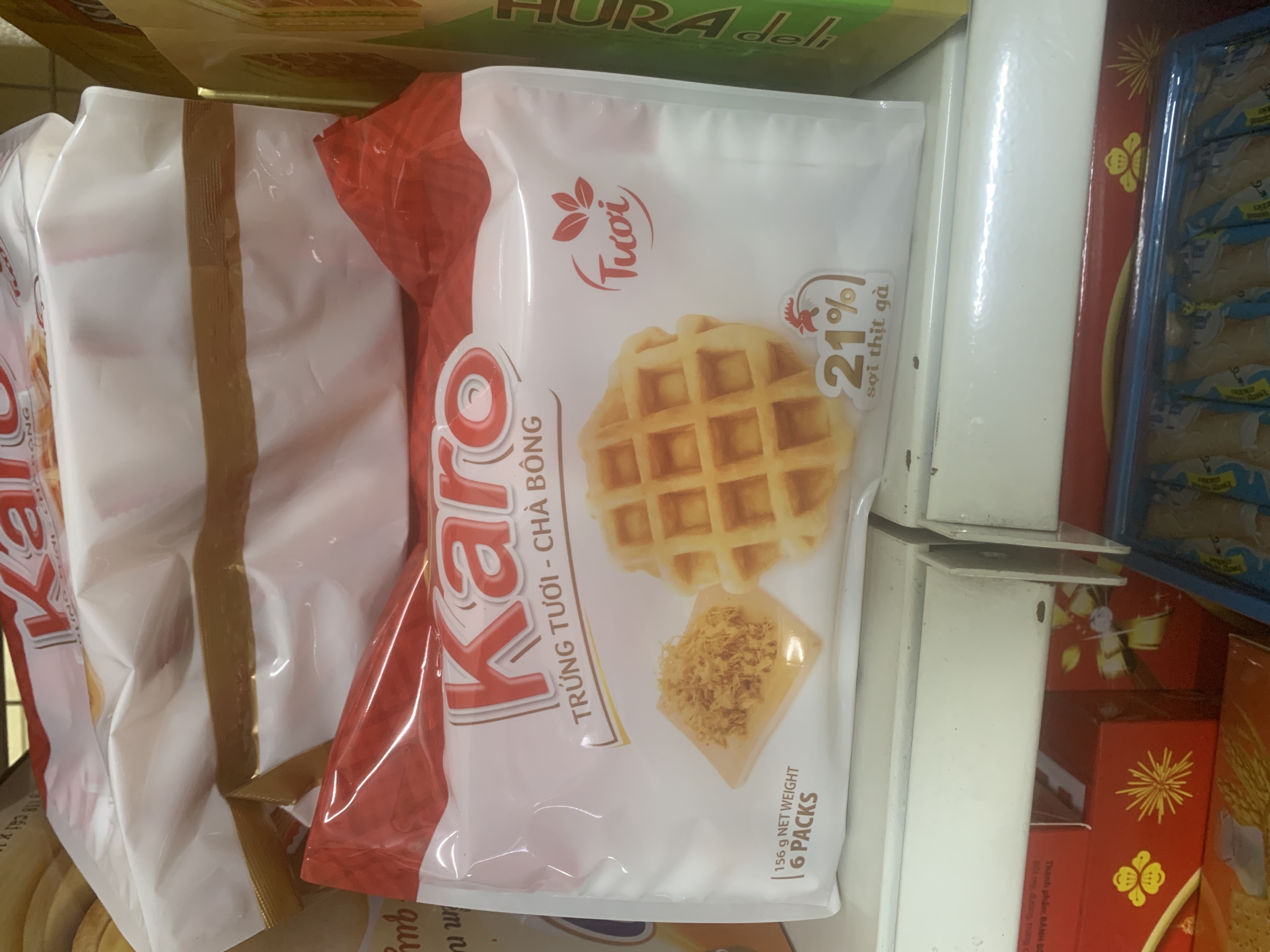 trứng tươi trà bông