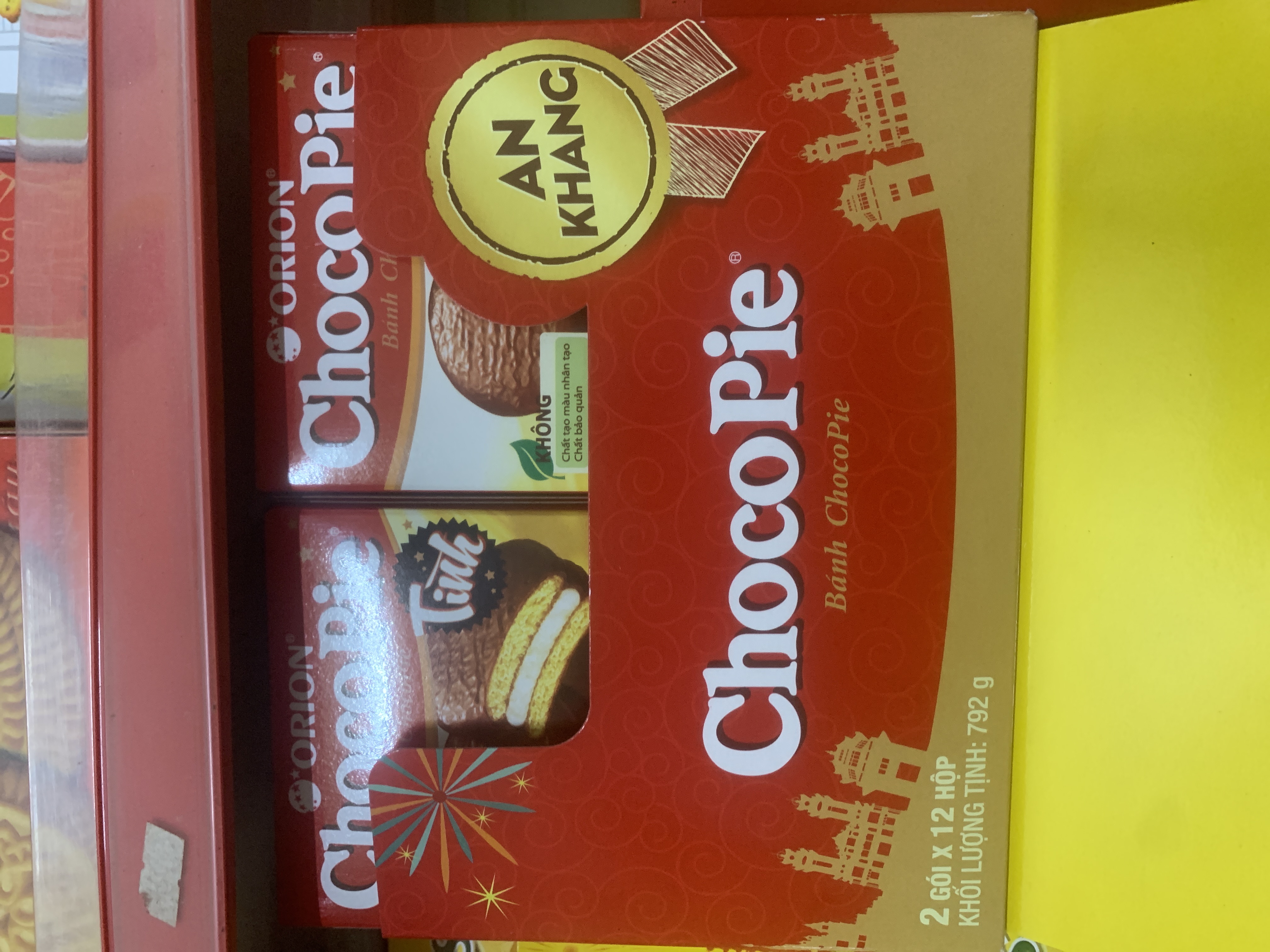 Bánh chocopie nhỏ